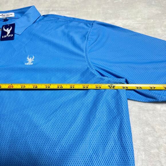 NWT Peter Millar Summer Comfort Performance Polo Men's XL Textured Weave Golf - Picture 5 of 8